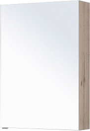 Aquanet Мебель для ванной Алвита New 60 2 дверцы подвесная дуб веллингтон белый – фотография-9